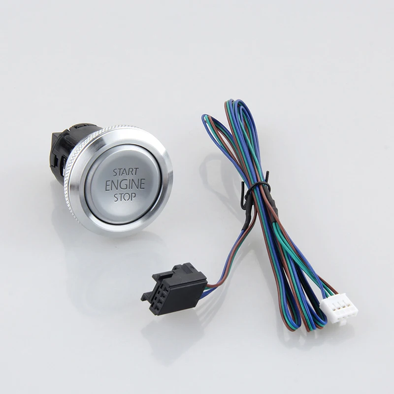 EASYGUARD Universal push start button kit ES002-P3 remote engine start (optional) for 12v automatic transmission cars