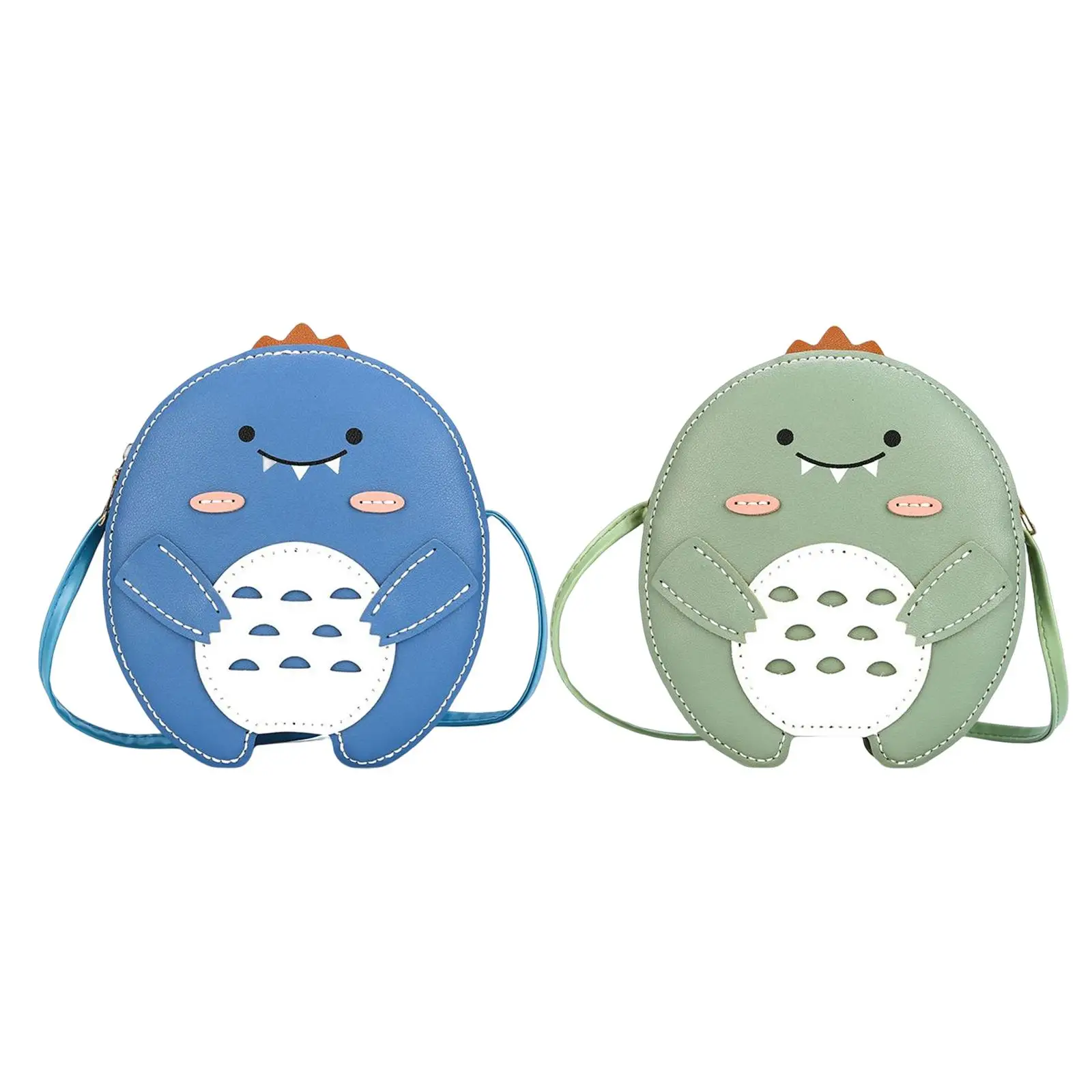 PU Leather Dinosaur Purse Making Kit DIY Handbag Craft Sewing Set Knitting Crochet Bag Women Girls Gift