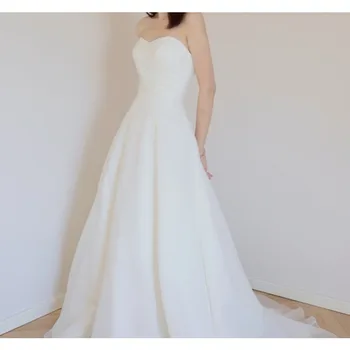 Robe de mariée sans bretelles, personnalisée, Sexy, élégante...