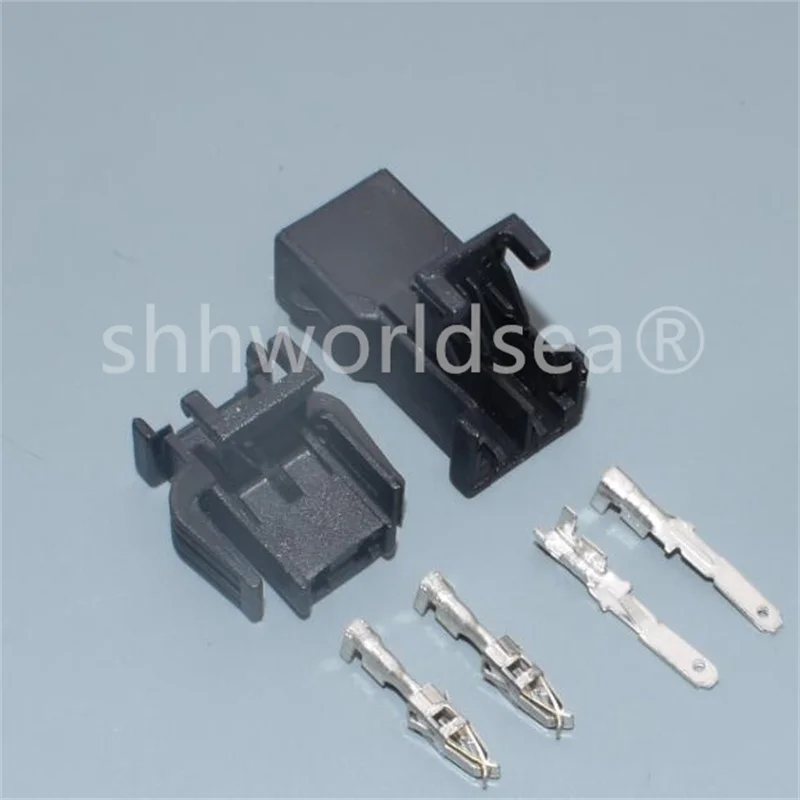 

Shhworldsea 2-контактный женский ABS автомобильный разъем датчика, разъем для дверного освещения, лампа, используется для VW 893 971 632 893971632