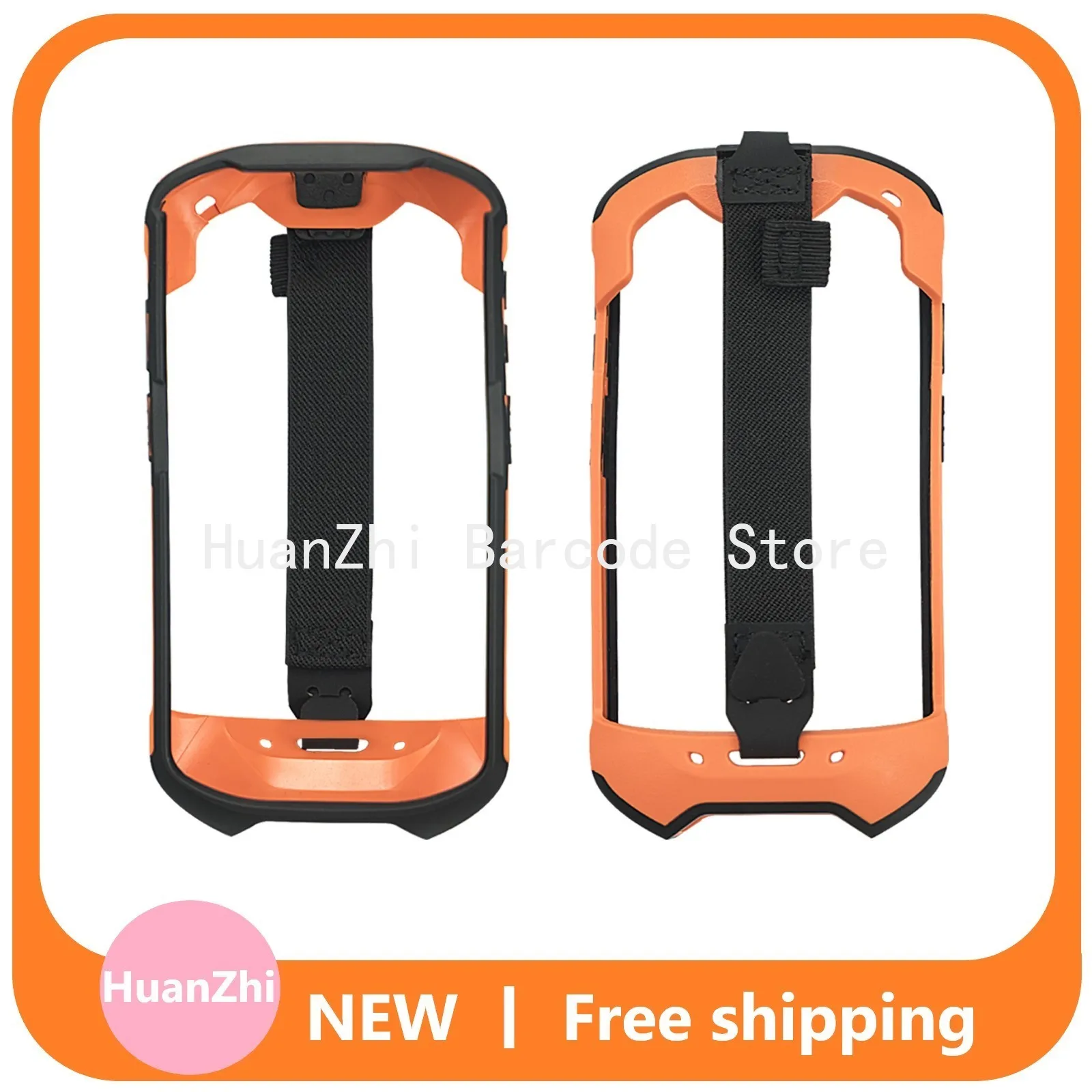 Protective Cover Case Rugged Boot with Hand Strap for Zebra TC51 TC52 TC56 TC57 TC510K,Case for Handheld Barcode Mobile Computer