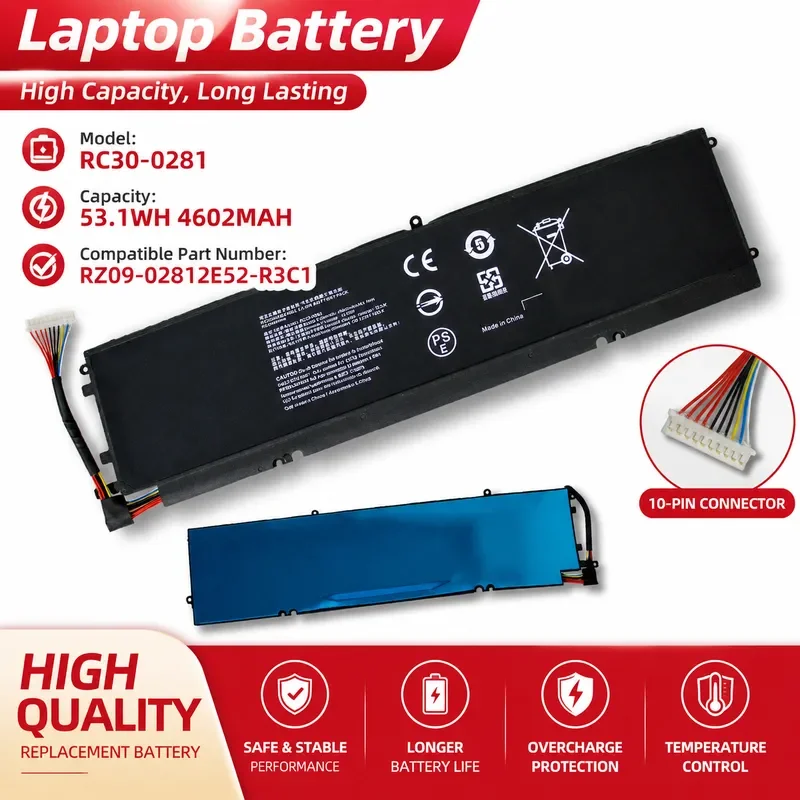 RC30-0281 Laptop Battery For Razer Spirit Blade 13 Stealth Edition 2 RZ09-0281/0310