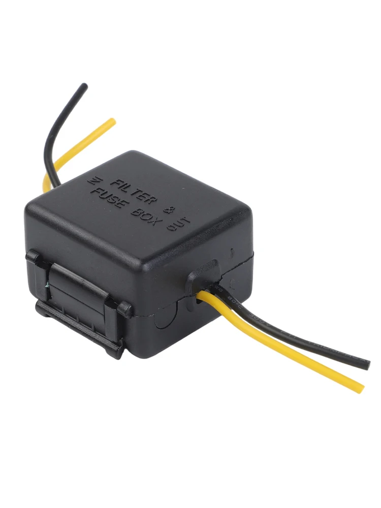 1X Universal 12V Car Power Signal Filter Stereo Power Supply Filter Replace Automotive Power Filters