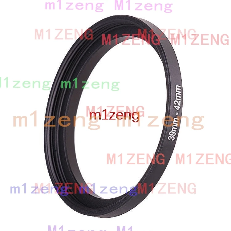39mm-42mm 39-42 mm 39 male to 42 female Step Up lens Filter Ring Adapter for camera