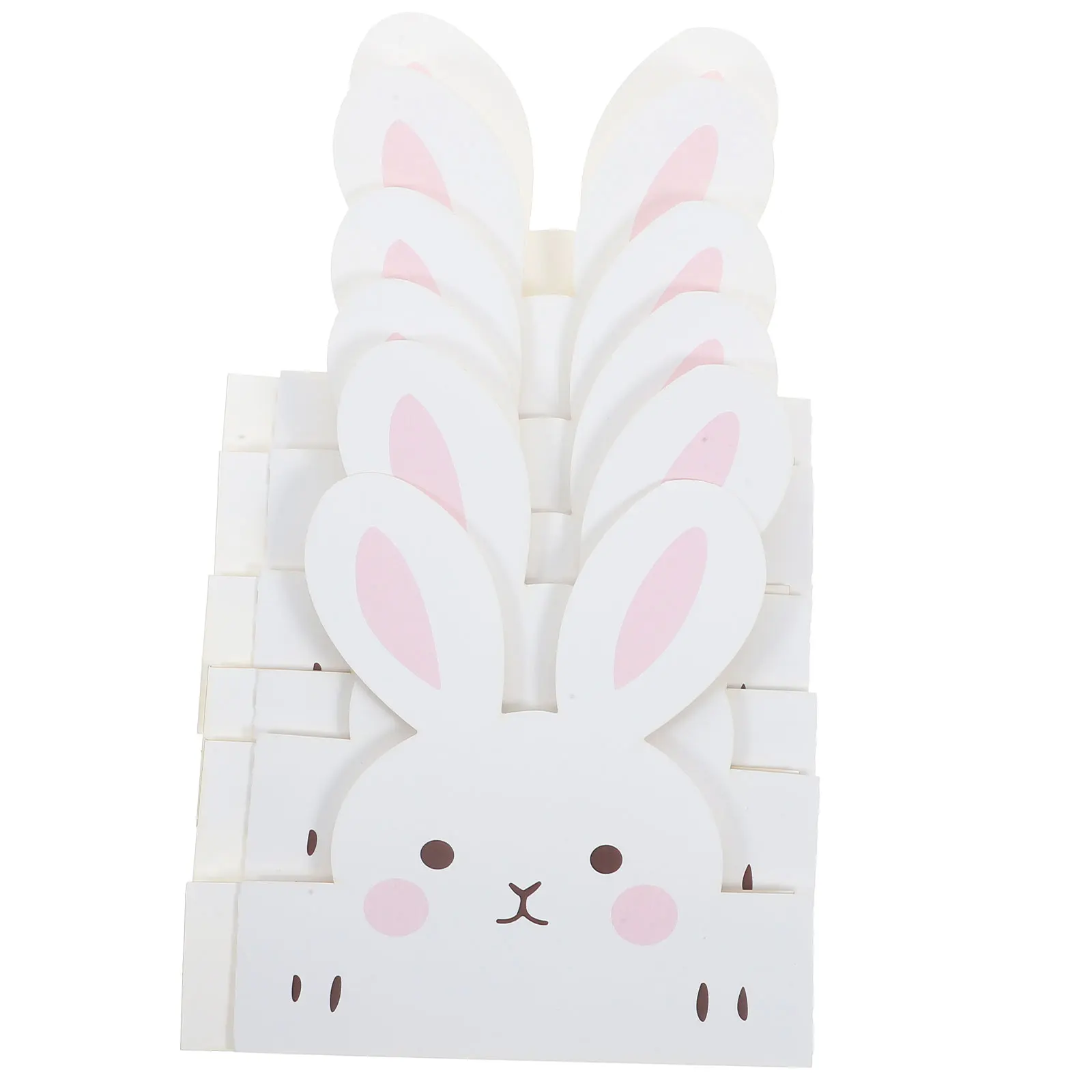 6pcs Konijnenoren Feesthoeden Bunny Crown Pasen Papier Hoofddeksels Kinderen Foto Props Lichtgewicht Leuk Cosplay Accessoires Verjaardag