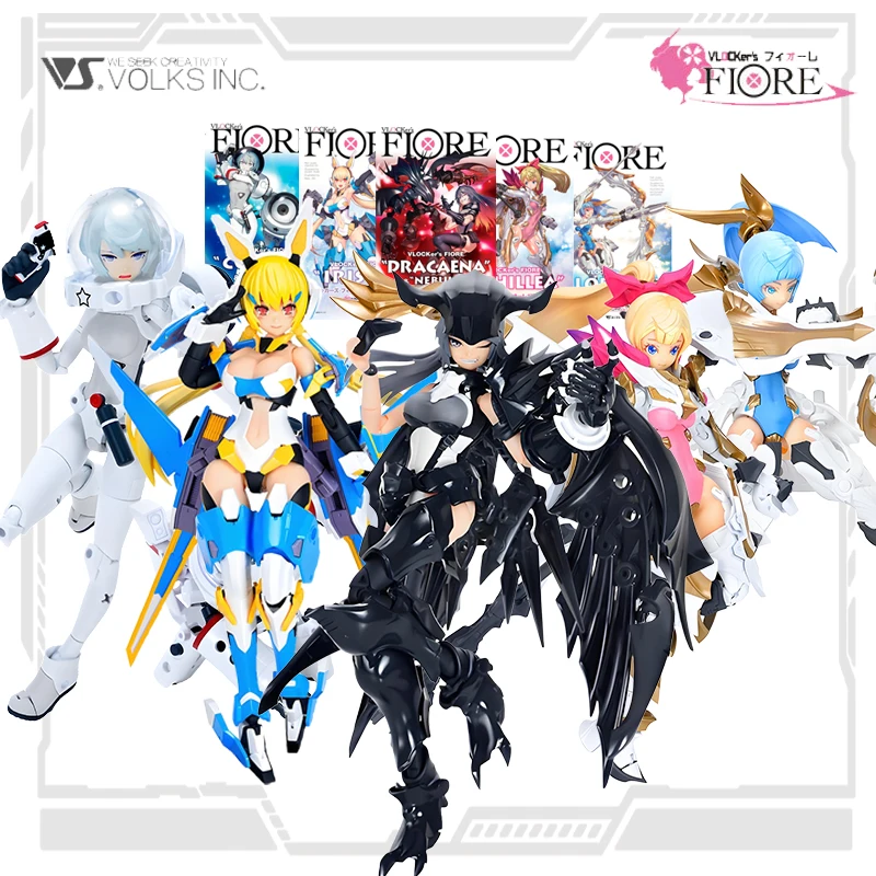 

VOLKS Original VLOCKer's FIORE Series ASRANINE-TAILSMATSURI Anime Action Figure Assembly Model Toys Model Gifts for Boys