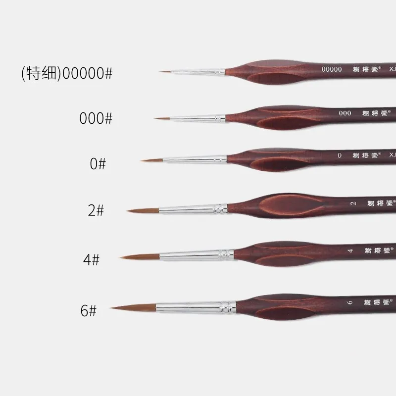 

Ручка-лайнер, ручка для лица, проникающая окраска, собранная модель, треугольная ручка 729-00000 # -6 #