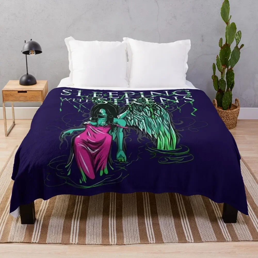 

Sleeping with Sirens Youth Teenager Throw Blanket decorative Soft Designers Blankets