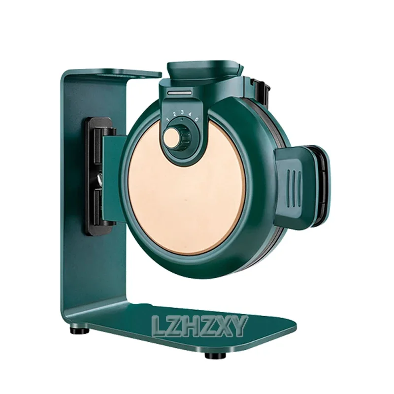 Elektrische Waffelmaschine, tragbar, für Zuhause, Frühstücksmaschine, Waffeleisen, Frühstück, Rundheit, geformtes Waffeleisen, Kochgerät