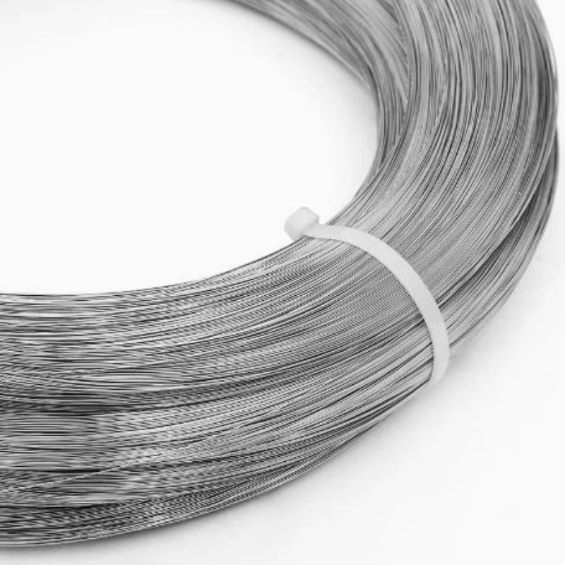 2/5/10/20M Kawat Pegas Baja Tahan Karat Diameter Kawat Keras 0.2/0.25/0.3/0.4/0.5/0.6/0.8/0.9/1/1.1/1.2-3Mm Kawat Baja Pegas