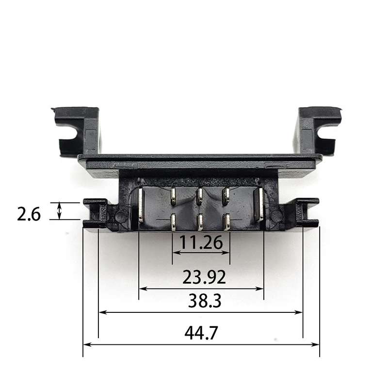 نصف مجموعة من موصل شاحن البطارية لأدوات الطاقة Li-Ion 14.4 فولت، 18 فولت DCB112، DCB115، DCB105، DCB090
