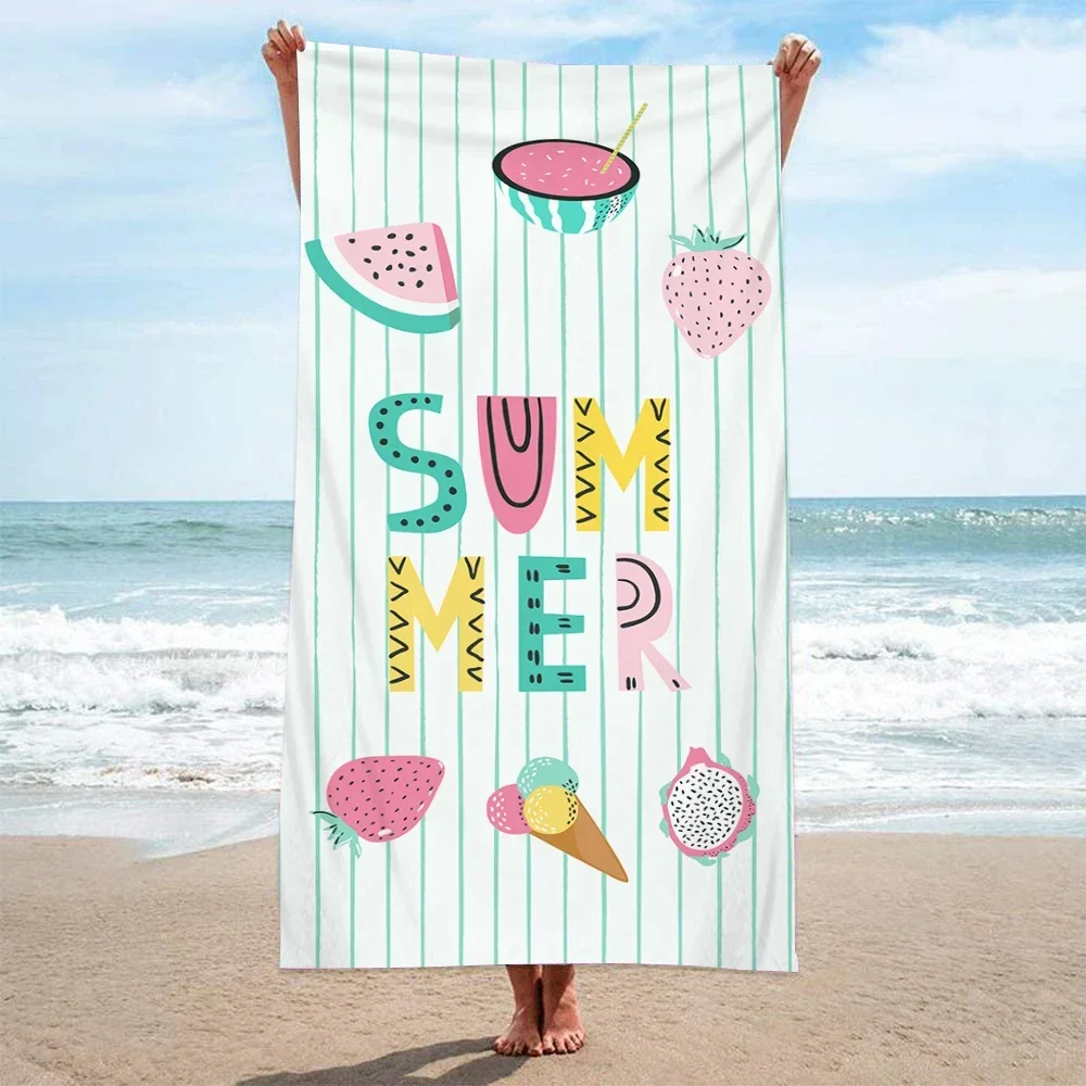 2023 Summer Beach Towel for Adults Kids Bohemia Quick Dry Bath Pool Towels Beach Accessories Microfiber Sand Free Beach Towels