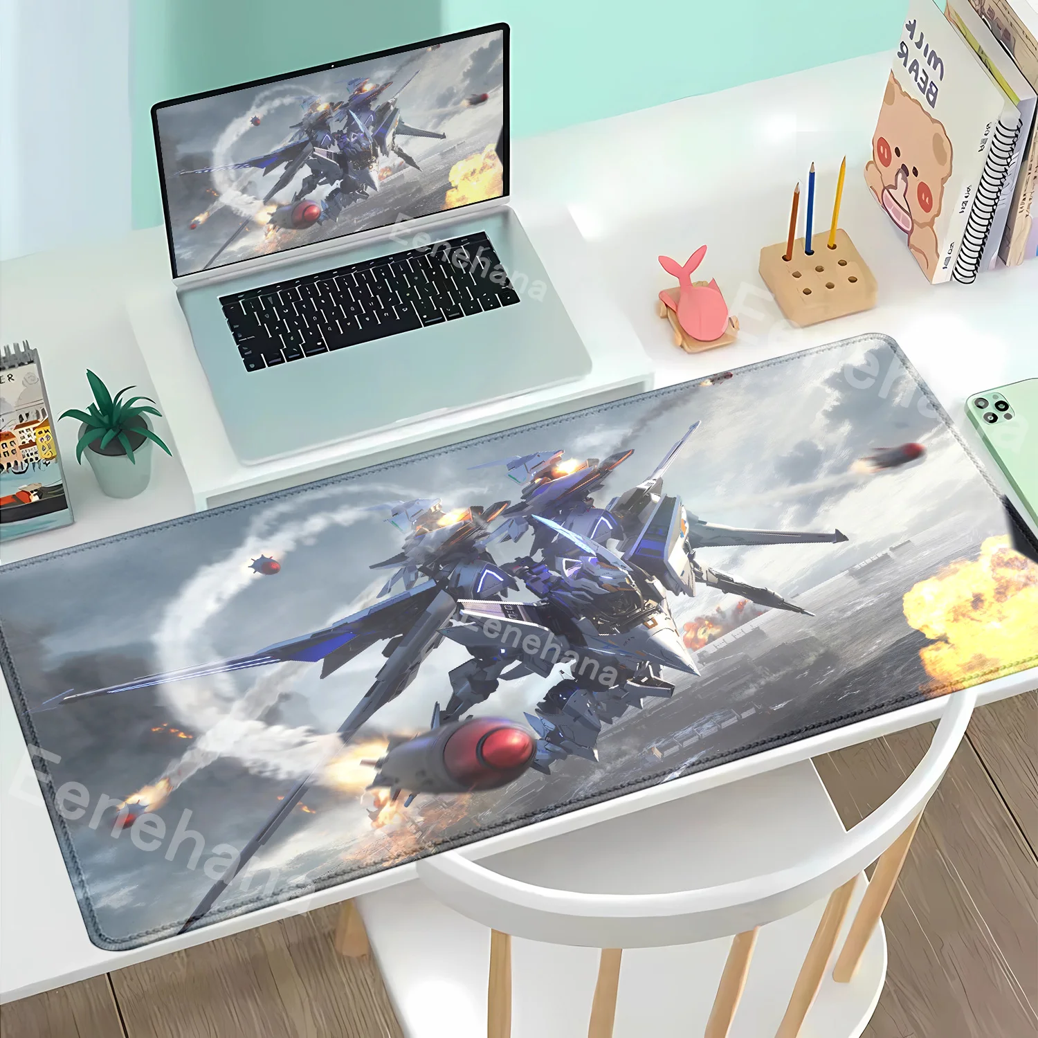 

MechaBREAK коврик для мыши большой игровой коврик для мыши teclado геймерский компьютер с замком края офисные аксессуары клавиатура оверлок настольный коврик