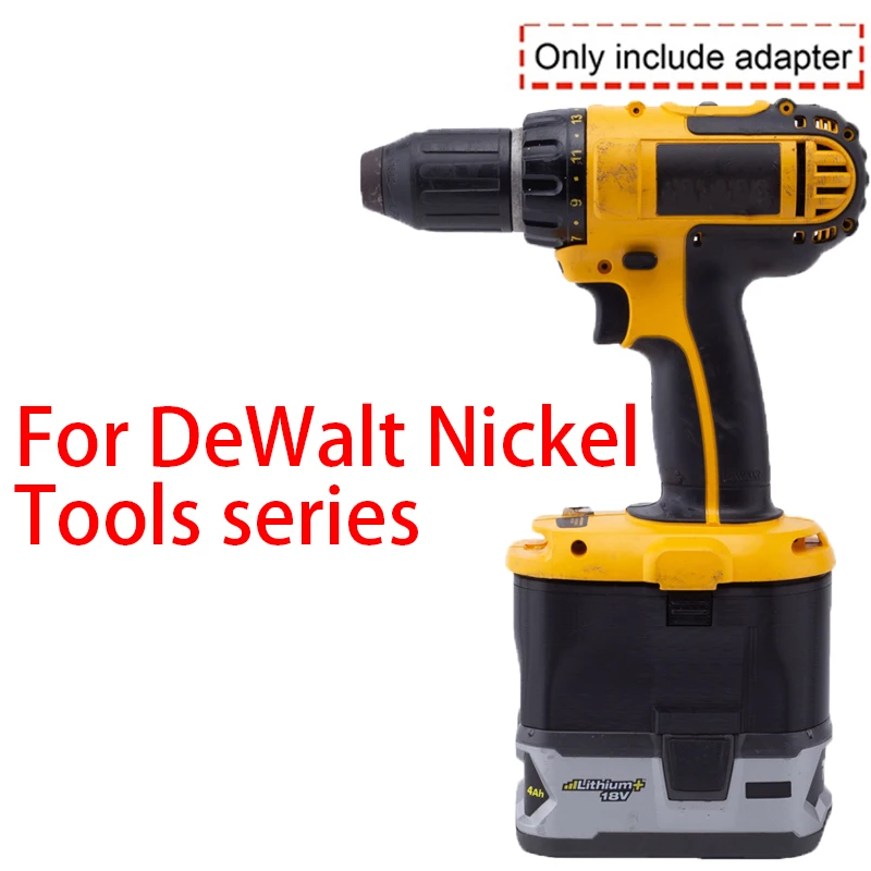 Adaptador portátil para herramientas DeWalt ni-cd ni-hi a Ryobi 18V ONE + adaptador/convertidor de batería de iones de litio accesorios de herramientas eléctricas