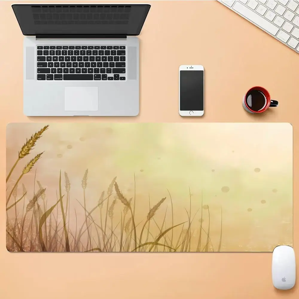 

Wallpaper Plant Silhouettes Mouse Pad Desk Mouse Pad HD Desk Pad Extended Gaming Keyboard Mats Large XXL Gamer Mousepad 90x40