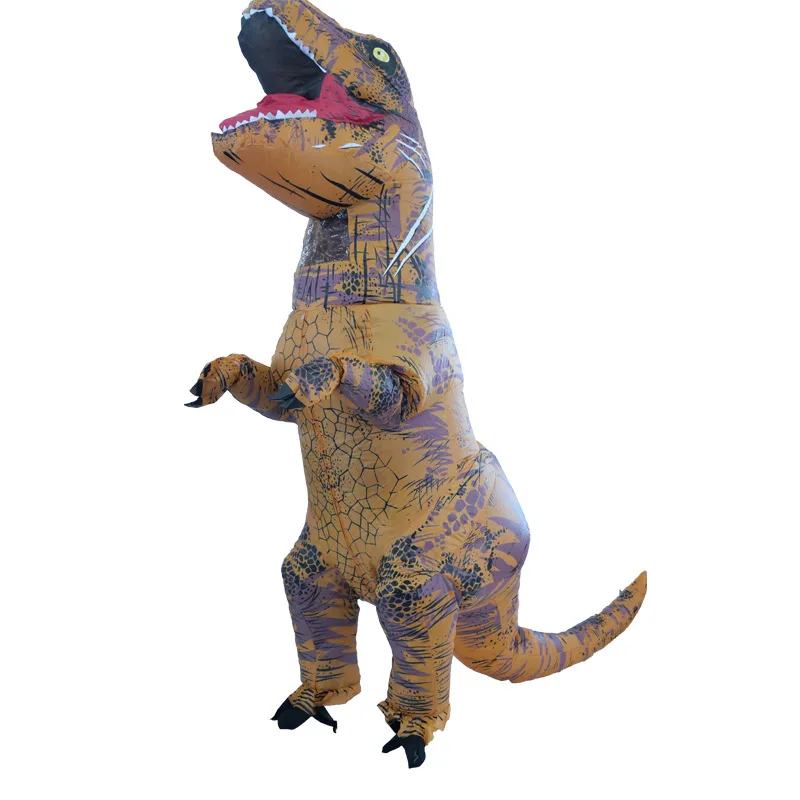 

Inflatable Dinosaur Costume for Adults Fancy Mascot Anime Cosplay Dino Cartoon Blow Up Suit Party Dress Carnival Outfits