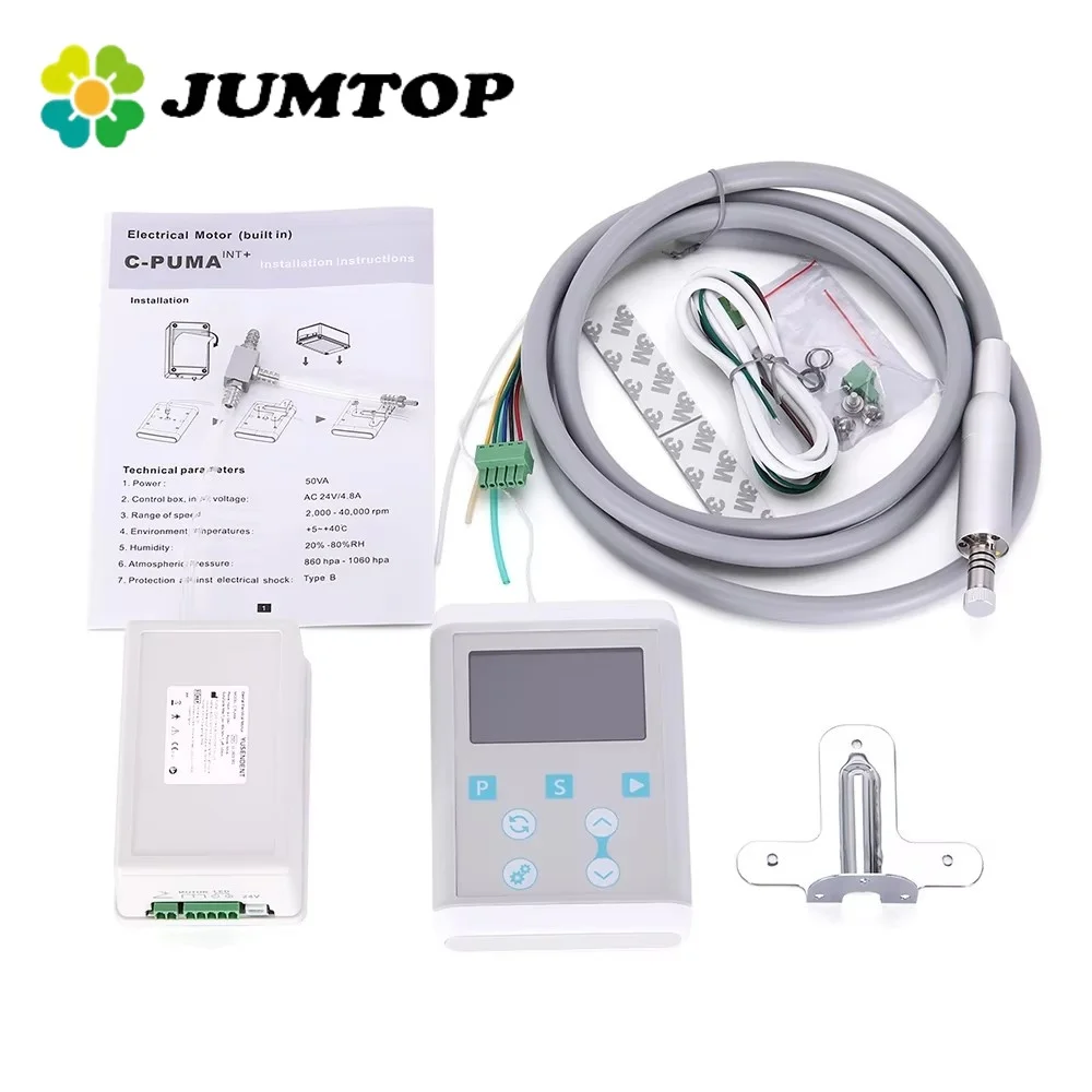 

Бесщеточная электрическая микромоторная система для стоматологии с LED-подсветкой, встроенной установкой и внутренним каналом для подачи воды для стоматологического кресла