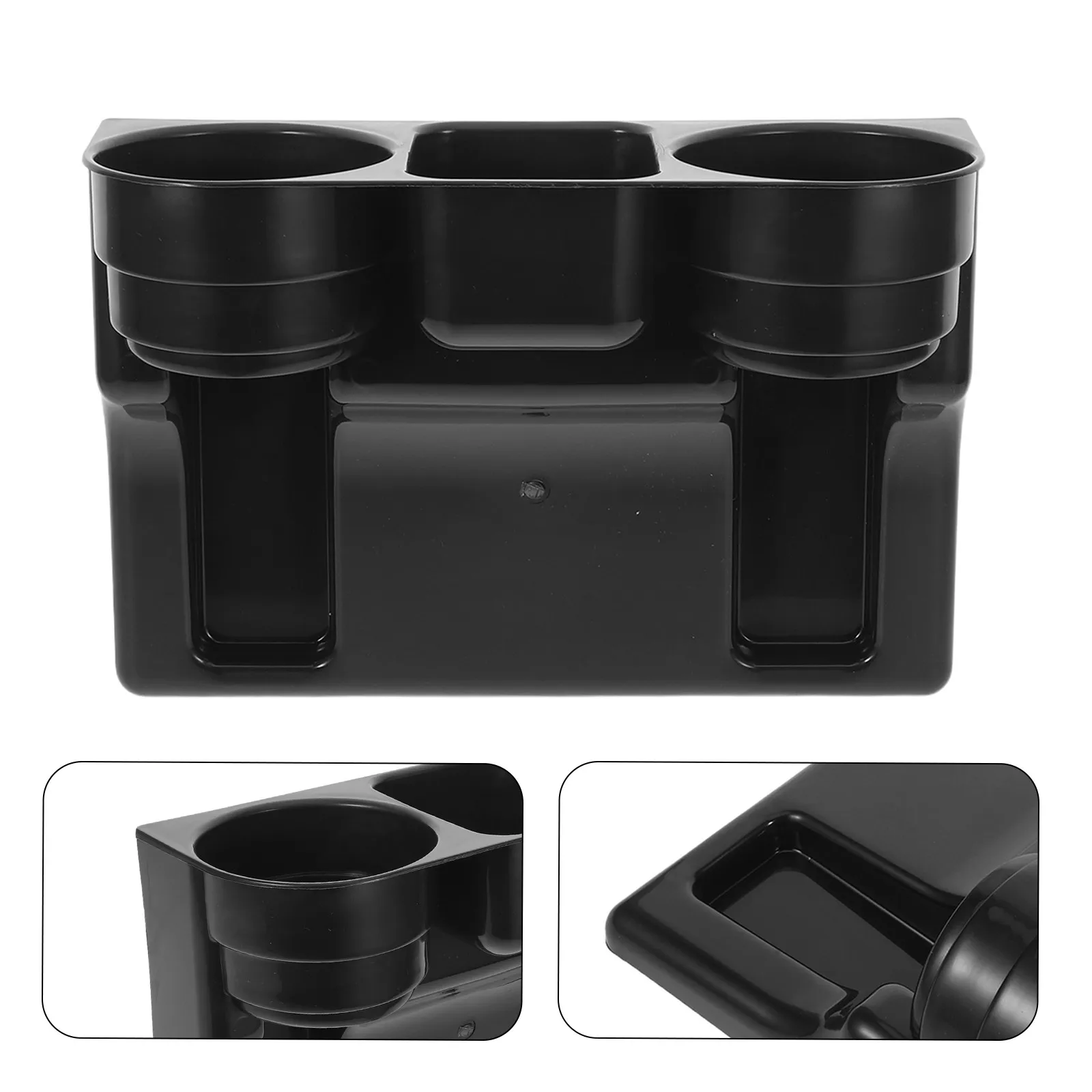 2Pcs Car Beverage Cup Holder Multi-Functional Seat Gap Organizer Vehicle Drink Bottle Storage Insert Car Accessories Cup Holder