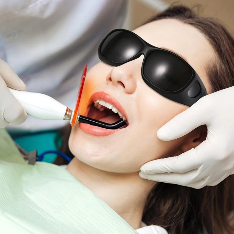 QX2B Nâng cấp Bảo vệ Mắt Kính Bảo vệ Mắt Toàn diện Đa chức năng Bảo vệ Mắt Đeo Kính Thoải mái