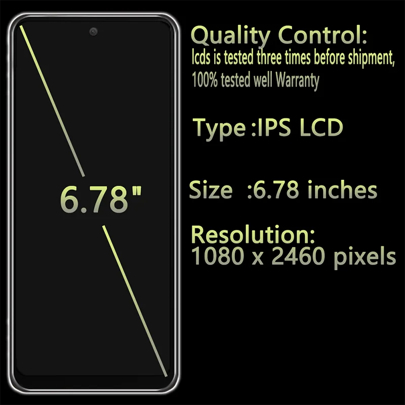 New Mobile Phone Lcd Screen For TCL 40 NxtPaper Lcds Touch Display Pantalla For TCL 40 NxtPaper Lcd Screen Replacement