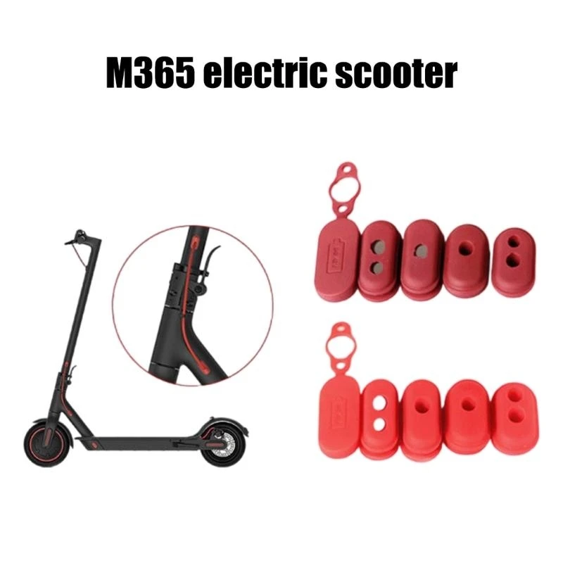 Electric Scooter Charging Interfaces Port Protectors Flexible Silicone Cover Hat
