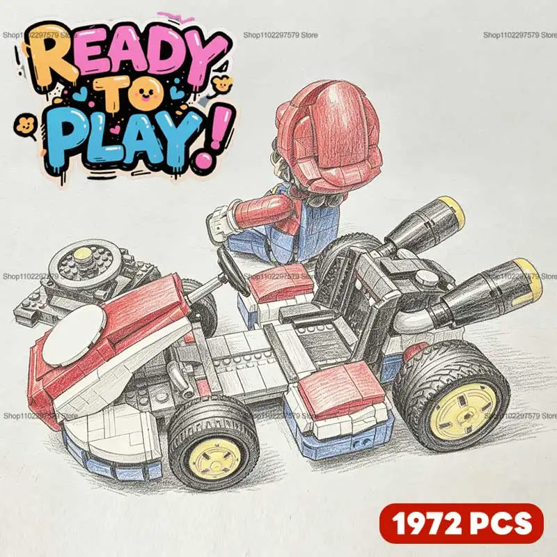 2026-new-race-car-building-blocks-kit-1927pcs-kids-educational-diy-assembly-brick-toy-creative-sports-car-model-gift-for-adults