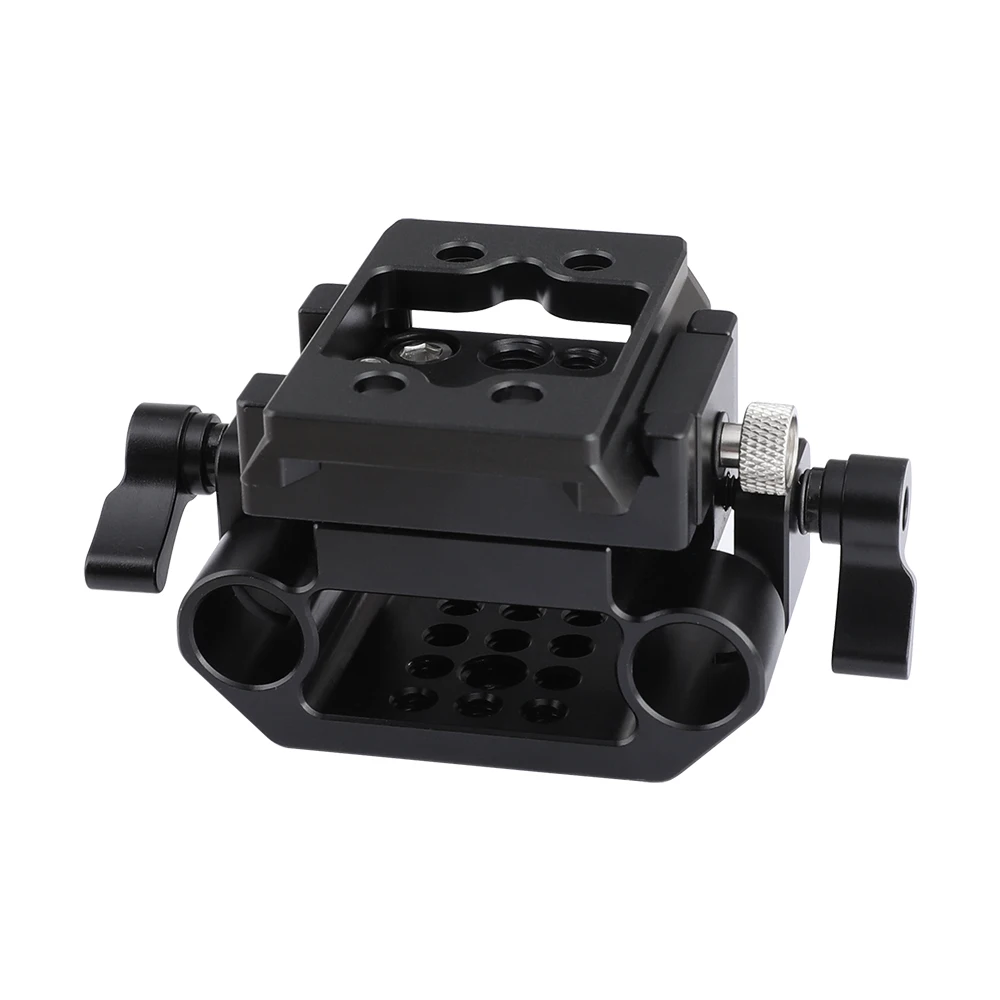 Быстросъемное скользящее крепление HDRIG Manfrotto и переходная пластина с 15-миллиметровым двойным стержневым зажимом для DSLR-камеры