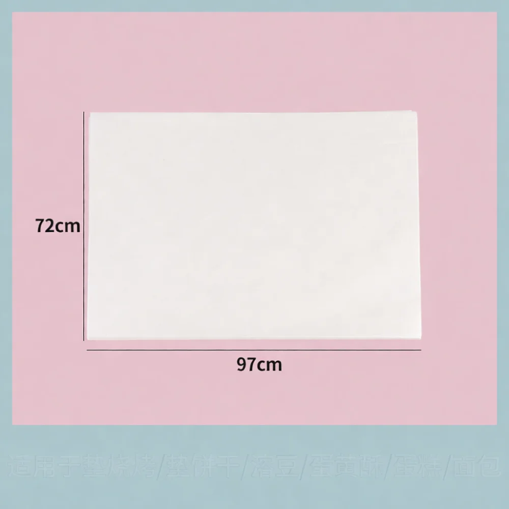 Non Stick Parchment Paper Greaseproof Oven Tray Liner Food Cooking Mat Kitchen Tool Baking Accessory For Cake Bread