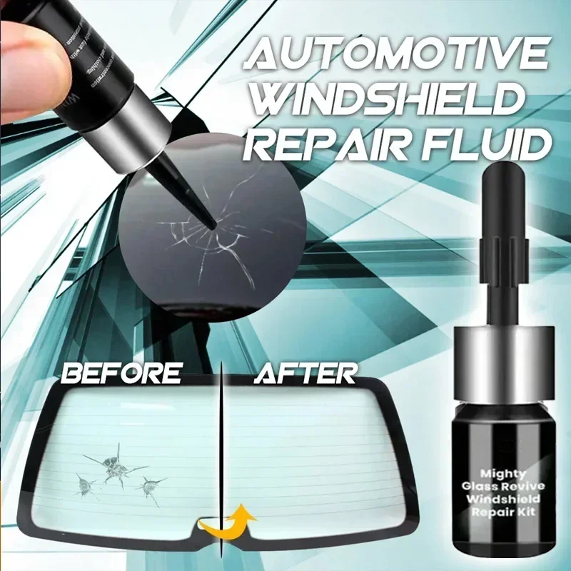 

Cracked Glass Repair Kit Tools DIY Car Windscreen Glass Repair Fluid Chips Cracks Scratch Repair Restore Auto Window 1