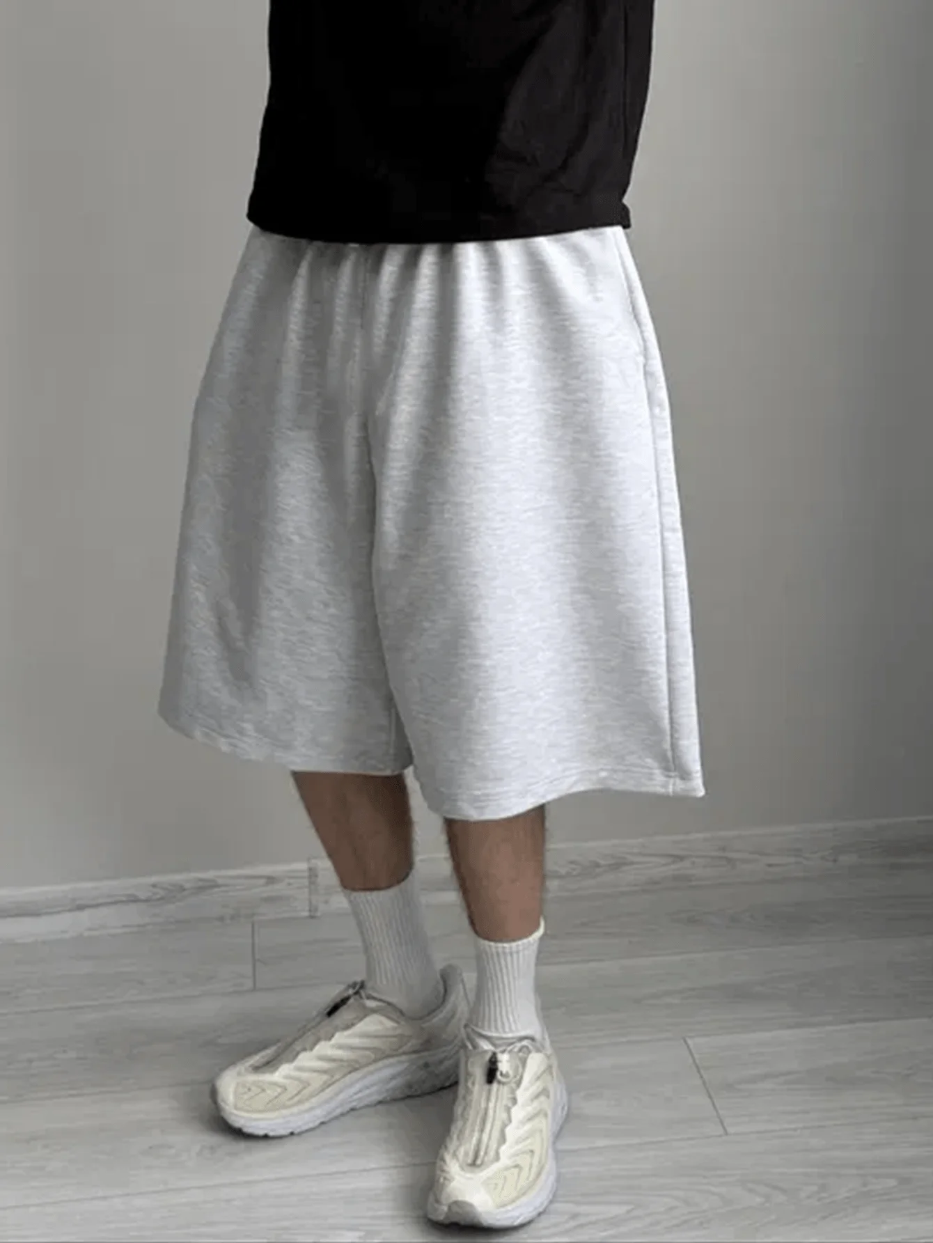 Men's Women's Joggers Moisture-Wicking Breathable Wide-Leg Athletic Shorts Suitable for Gym Outdoor Loose-Fit Straight Leg Pants