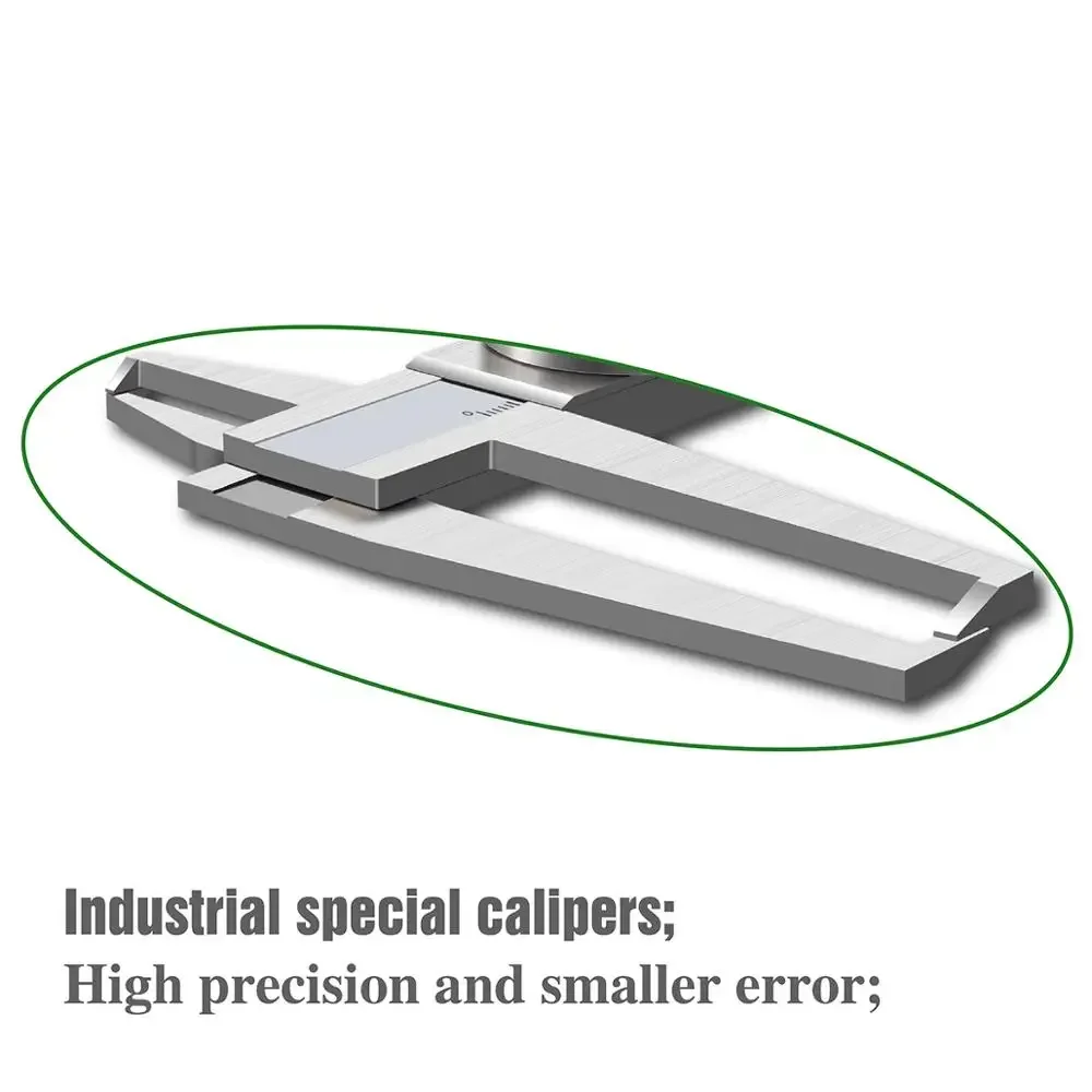 Internal Groove Digital Display Vernier Caliper Double Internal Groove Caliper Long Claw Inner Diameter Precision Measuring Tool