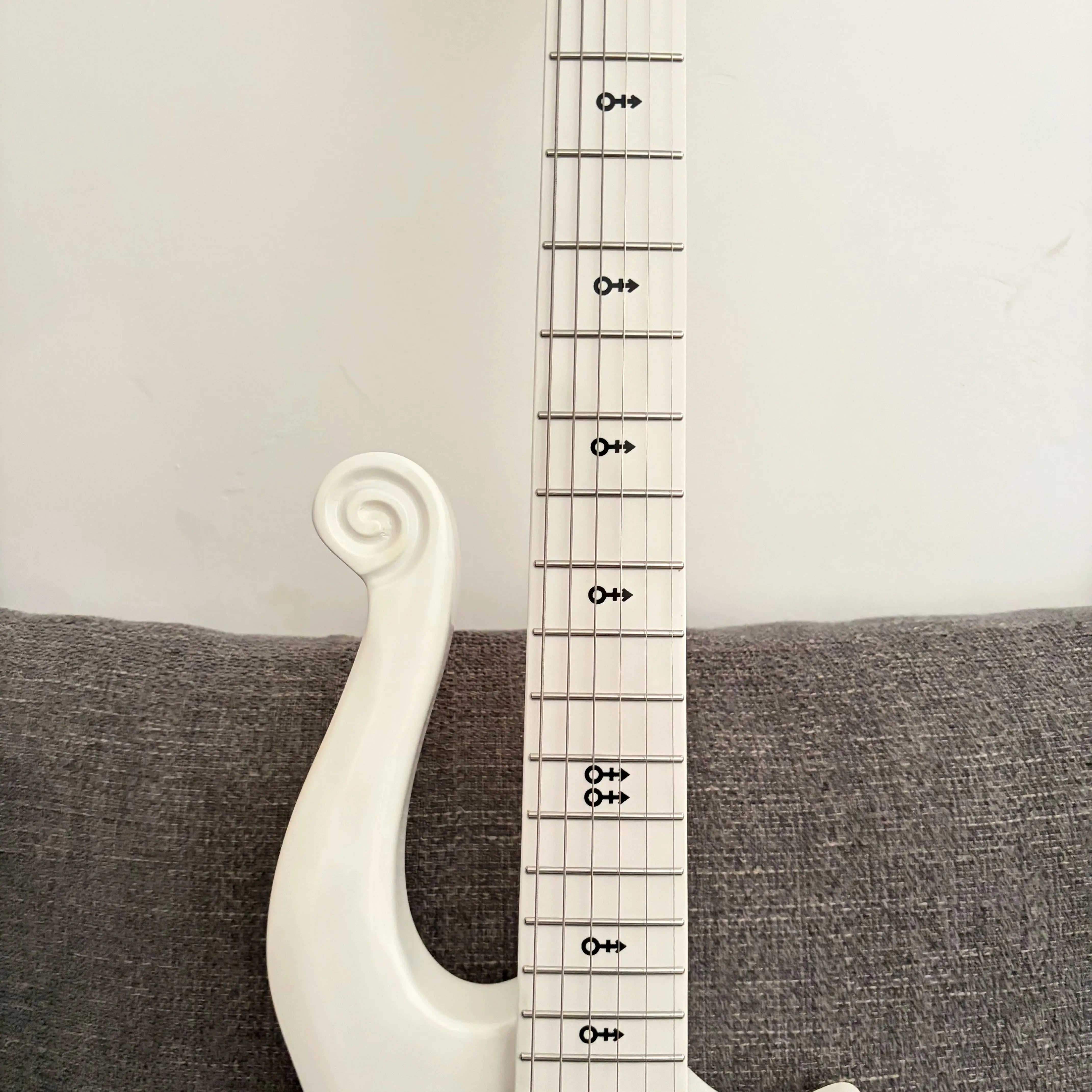 Guitarra Elétrica Branca Super - Electric Guitar Beginner avaliação e preço