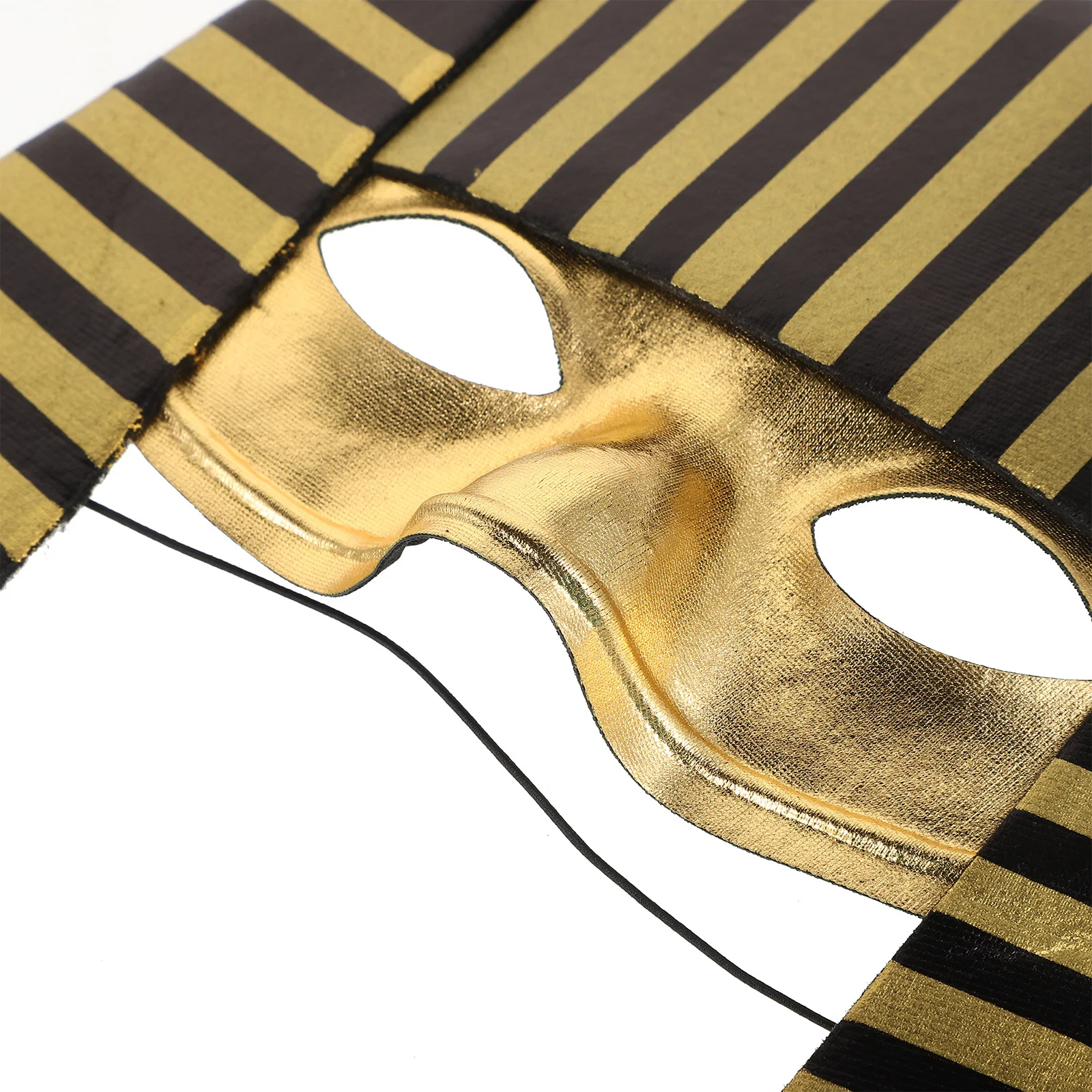 2 Stück Pharao Kinder Halloween Maske Ägyptisches Kostüm Cosplay Einstellbar Bequem für Party Rollenspiel Masken Zubehör