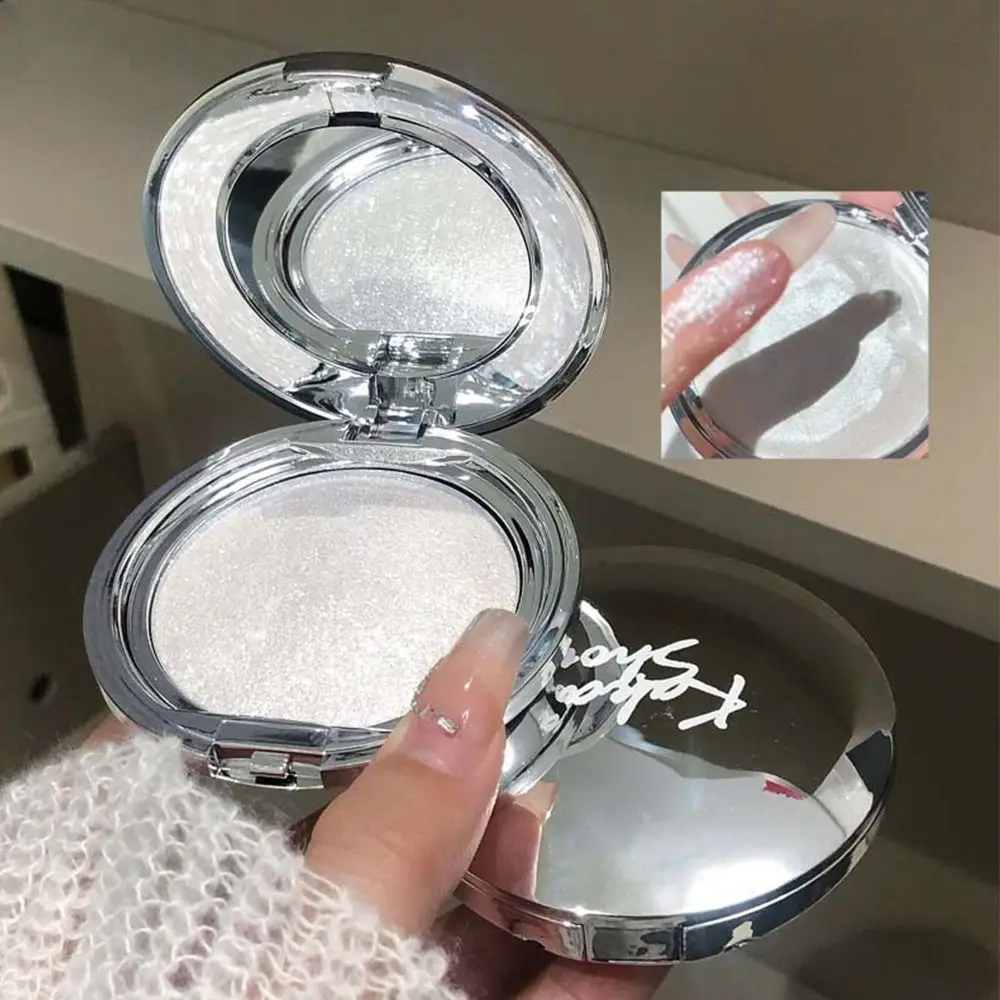 Shimmer Diamond Highlighter Palette Shiny High Gloss Paste Pearlescent Mashed Potato Highlighter Champagne Fine Flash