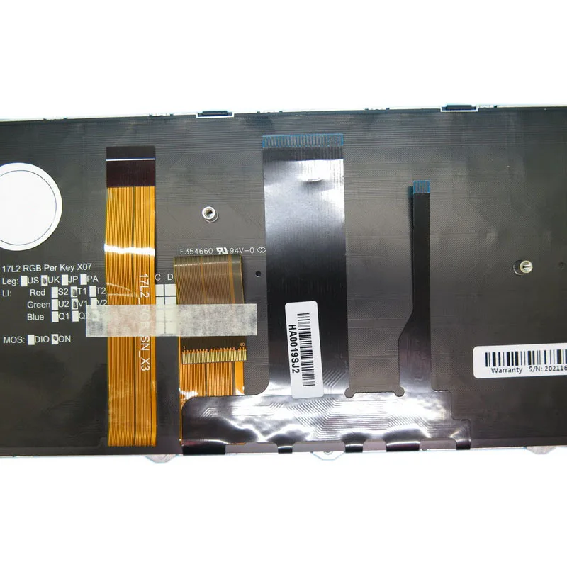 PER KEY Backlit Keyboard For CLEVO P950 P950ED P960 P960ED P970 P970ED PA70 PA71 Belgium Denmark German Norwegian US Black Frame