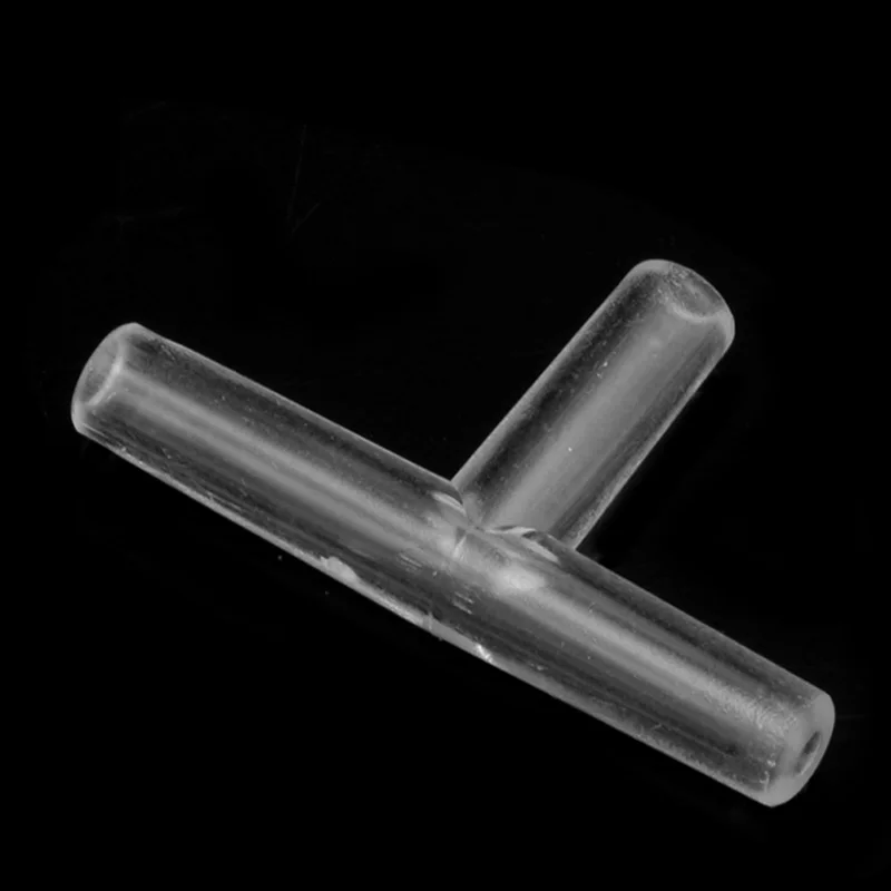 10Pcs Aquarium 3 Way T Connector ท่อวาล์วอากาศสำหรับถังปลาถังออกซิเจนปั๊ม