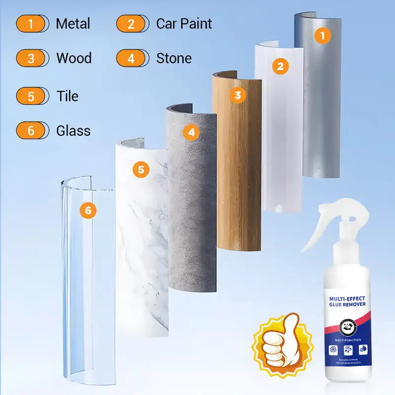All-purpose Adhesive Remover Spray 100ml Multi-Functional Glue Sticker Remover For Various Surfaces Walls Ceramic Tiles Glass