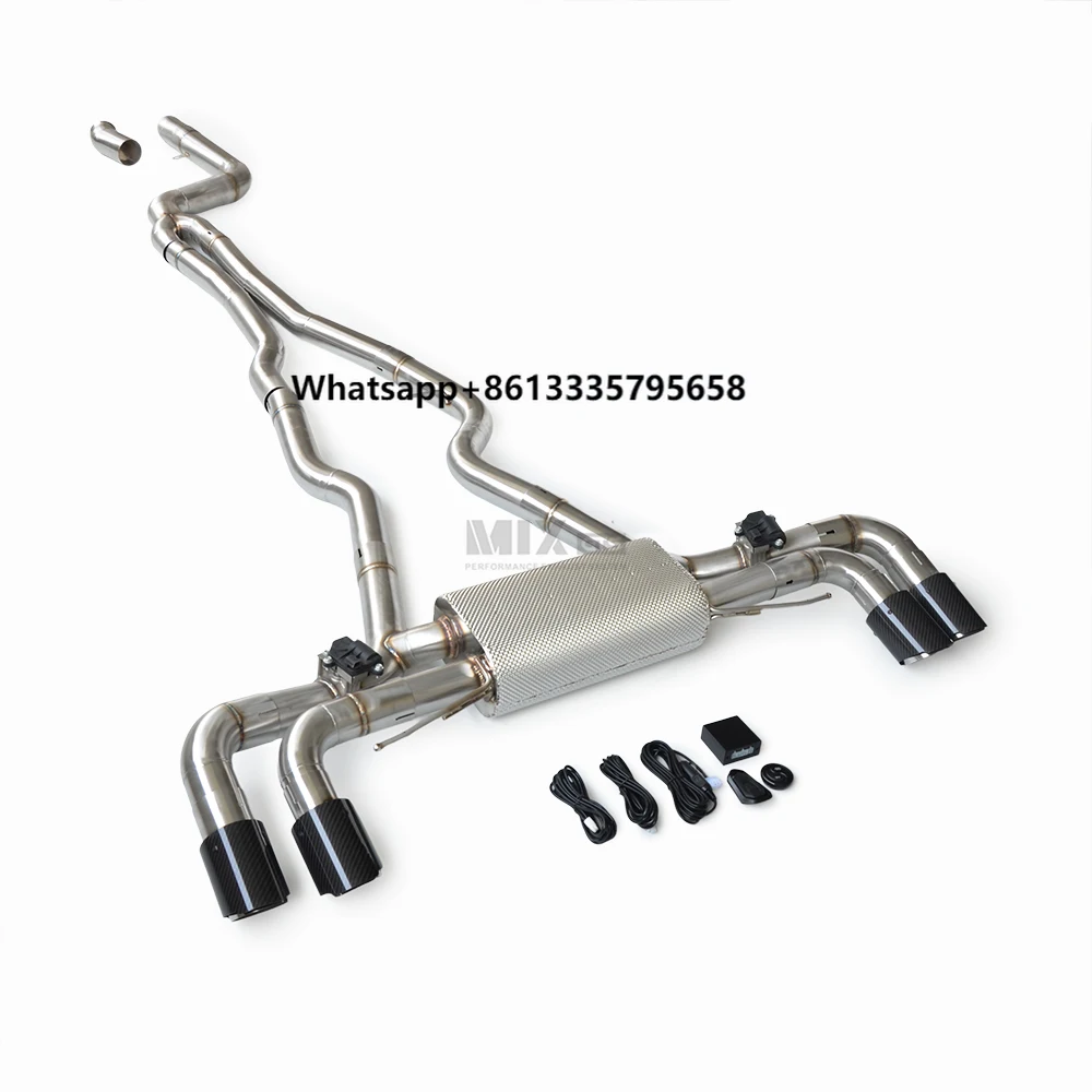 

High Performance Sports Car Sound Exhaust Valve Remote Control for M240i 3.0T 2019-2023 Cat Back Exhaust System Muffler