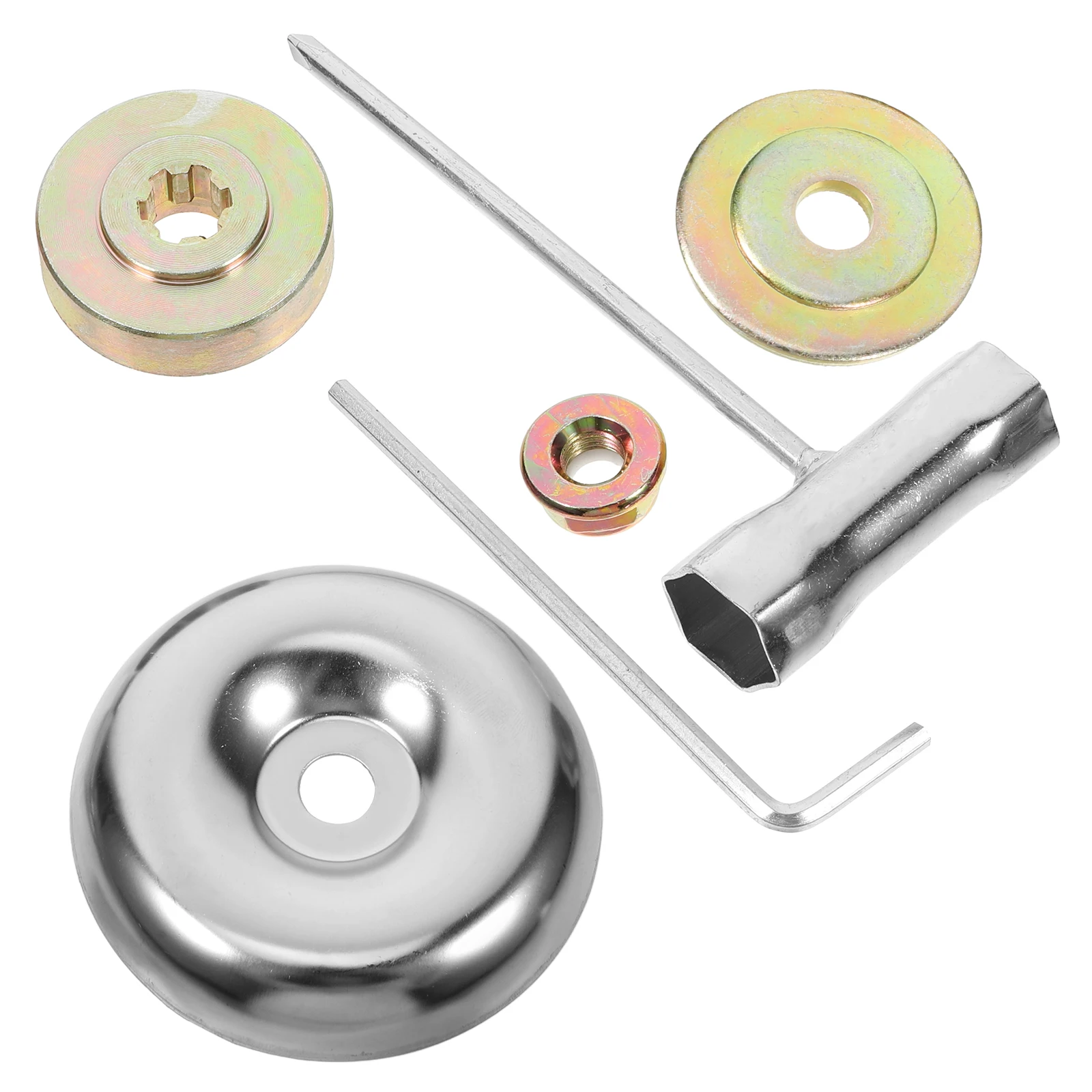 

6pcs Lawn Mower Accessories Steel Wire Trimmer Head 25mm Spindle Blade Adapter Kit Grass Cutting Machine H Low Vibration