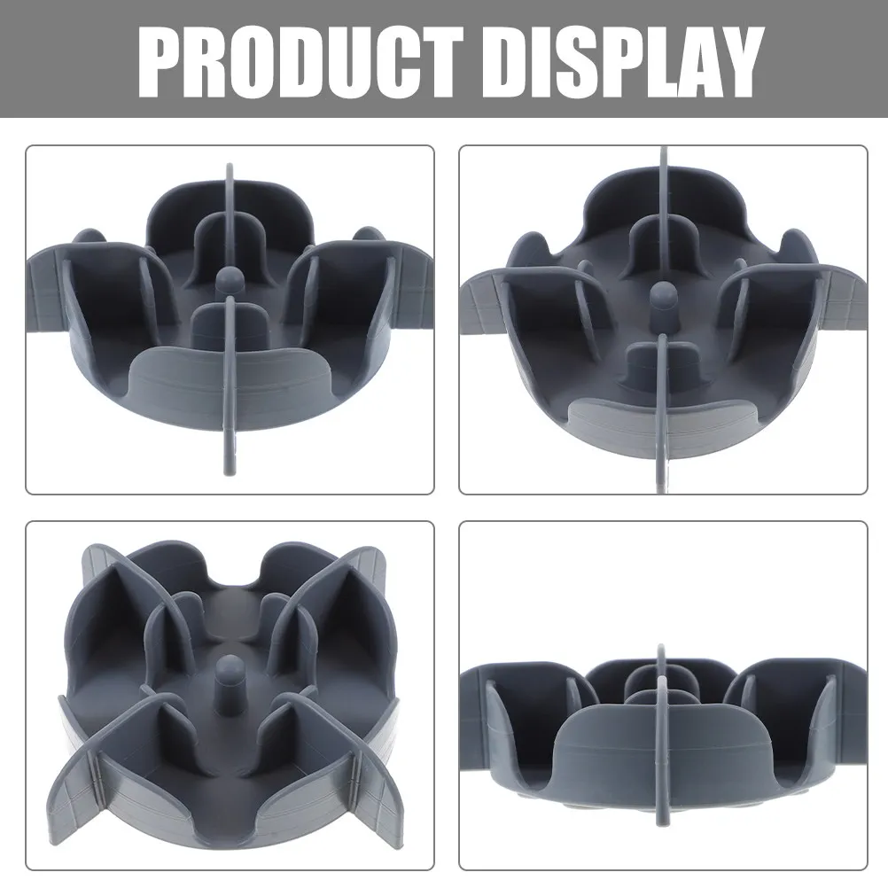 Dog Bowl Slow Feeder Insert Silicone Soft Material Slow Feeding Insert for Pets Puppy Feeding Bowls Inserts Dog Accessories