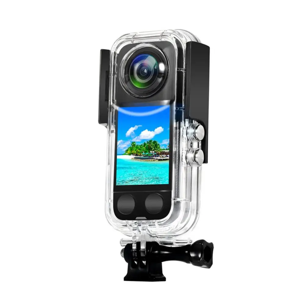 For Insta360 X3 Dive Case Waterproof Housing For Insta 360 X3 Underwater Protection Box Panoramic Action Camera Accessories