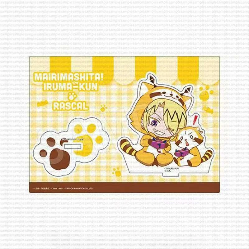 마이리마시타! 이루마군 애니메이션 주변기기 다람쥐 버전 클라라 발락 아크릴 스탠드 오페라 스탠딩 플레이트 스즈키 이루마 장난감 선물