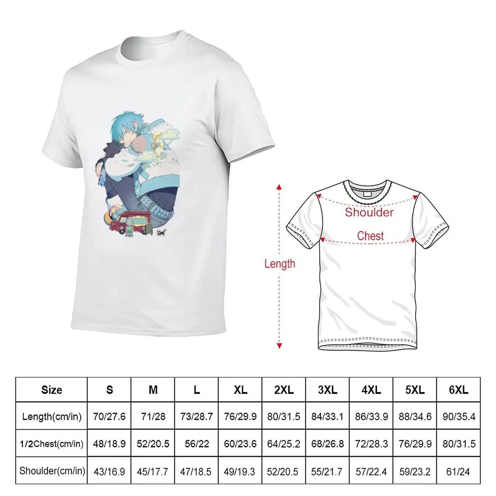 New lil bae aoba T-Shirt graphic t shirts oversized men clothes