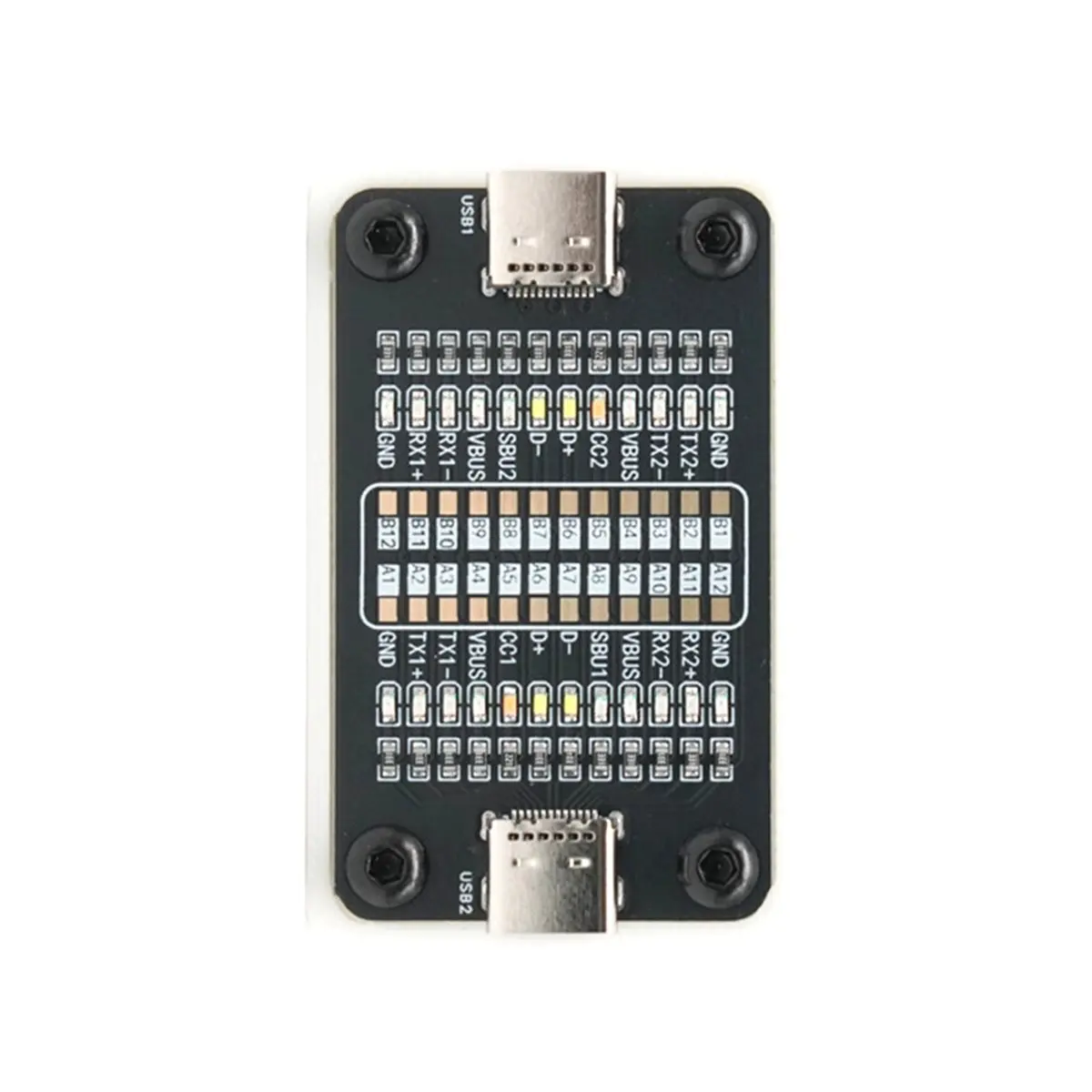 Dual-Ended Type-C Fast Charging Cable Test Board for IOS and Android Phones Testing USB 3.1