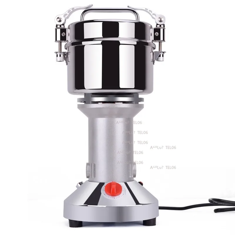 700g Handheld Grinder Household Grain Mill Cereals Spice Herb Powder Machine soporte para bandera de jardín