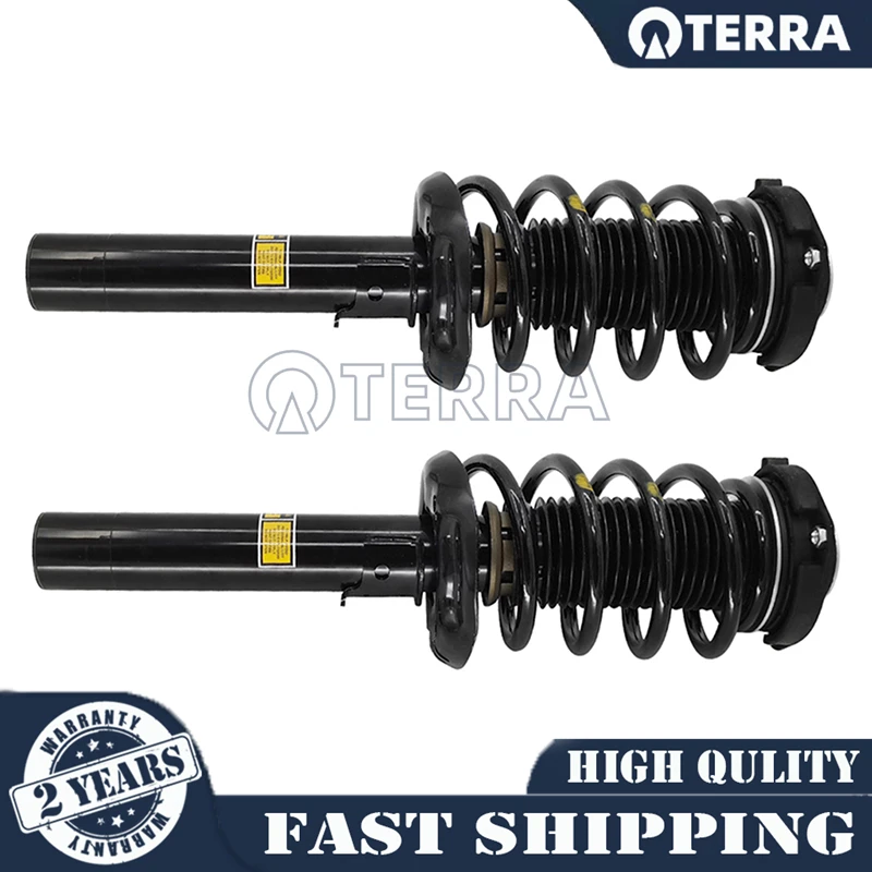 1Pair Front Rear Shock Absorbers Kit For Audi TT TTS MK2 Quattro 2006-2014 2-Door 8J0413029D 8J0513025E