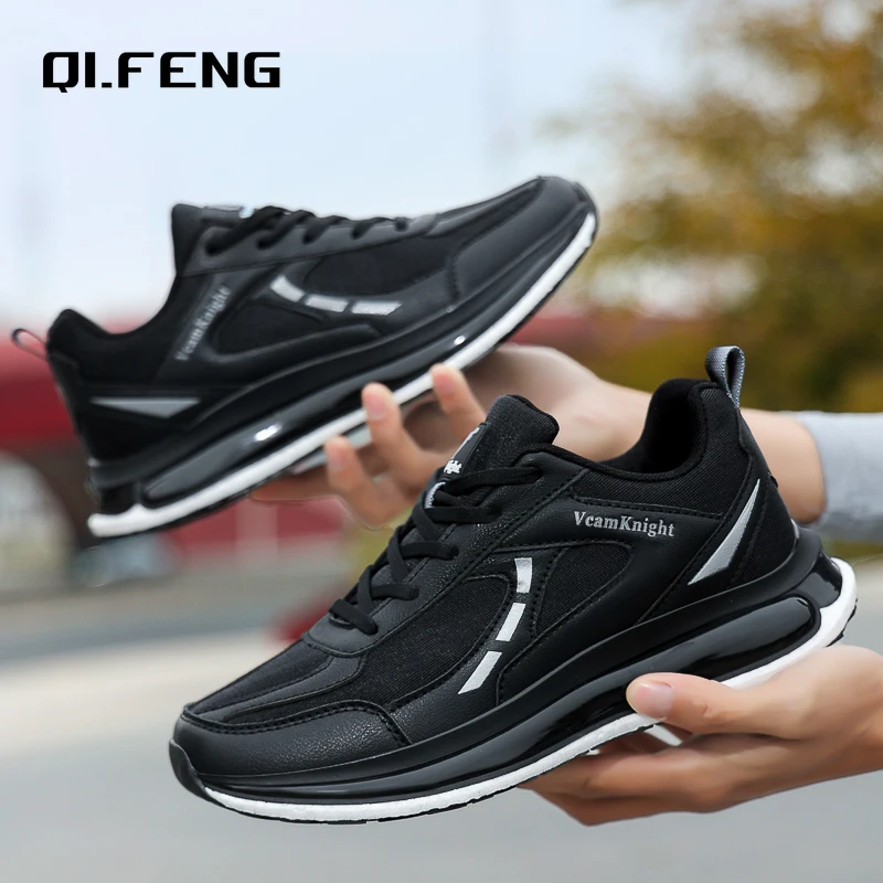 

Men's Outdoor Running Fitness Shoes Spring and Summer New Mesh Breathable Sports Shoes Casual Fashionable Lightweight Footwear