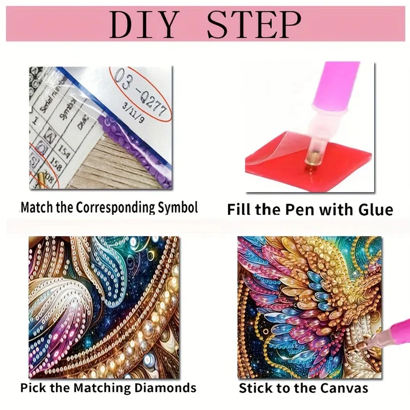 5D على شكل حجر الراين الماس اللوحة DIY الزخرفية الفنية غرفة المعيشة عرض موقف زخرفة الجدار الشنق اليدوية حجر الراين #6