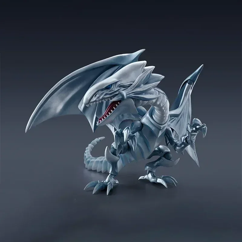 100%Original In Stock S.H.MonsterArts SHM BLUE EYES WHITE DRAGON Model Kit Action Figure Gifts Collectible Model Toys