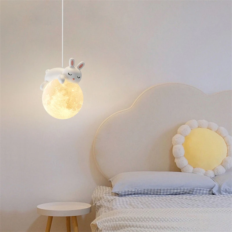 LED Bedside Chandelier para meninos e meninas, pequeno quarto, corredor, varanda, restaurante, mestre, meninos